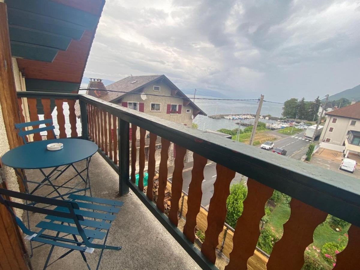 BORD DE LAC,2 chambres SUPERBE VUE LAC 5mn Evian Lugrin Extérieur photo