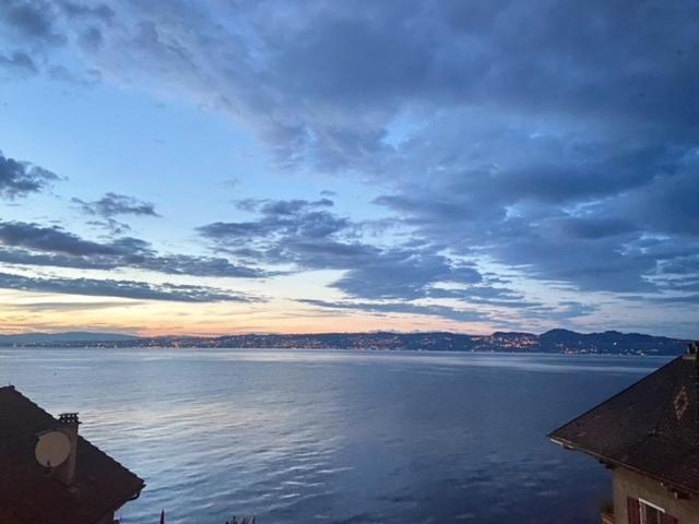 BORD DE LAC,2 chambres SUPERBE VUE LAC 5mn Evian Lugrin Extérieur photo